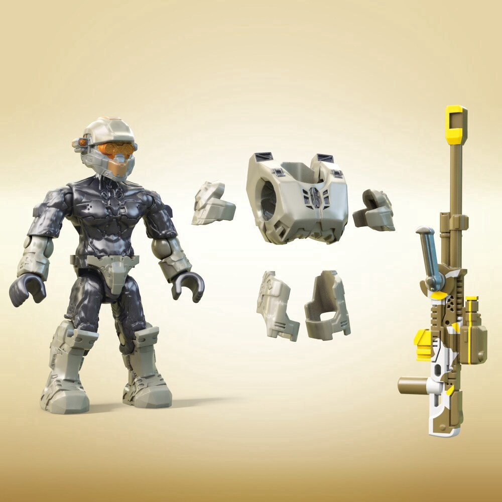 slide 4 of 5, Mega Construx Halo Spartan Linda-058 Building Set, 1 ct