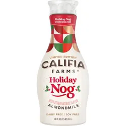 Califia Farms Holiday Nog Almondmilk 48 fl oz