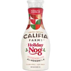 Califia Farms Holiday Nog Almondmilk 48 fl oz