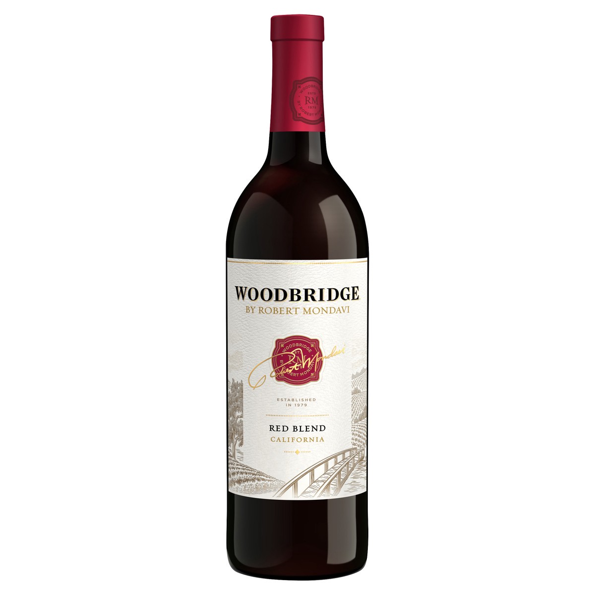 slide 1 of 7, Woodbridge by Robert Mondavi Red Blend Red Wine, 25.35 fl. oz