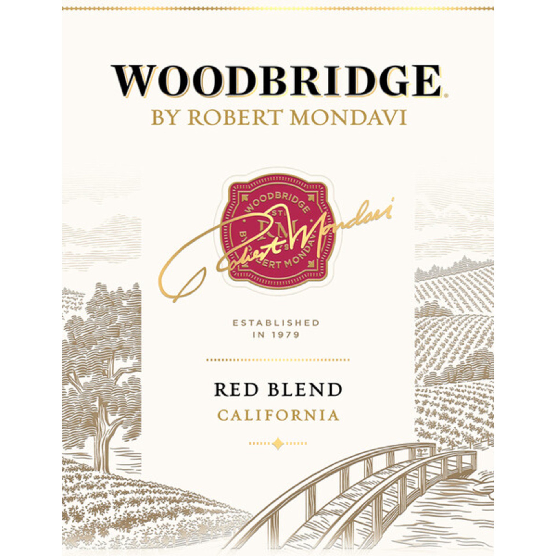 slide 4 of 7, Woodbridge by Robert Mondavi Red Blend Red Wine, 750 mL Bottle, 25.35 fl. oz