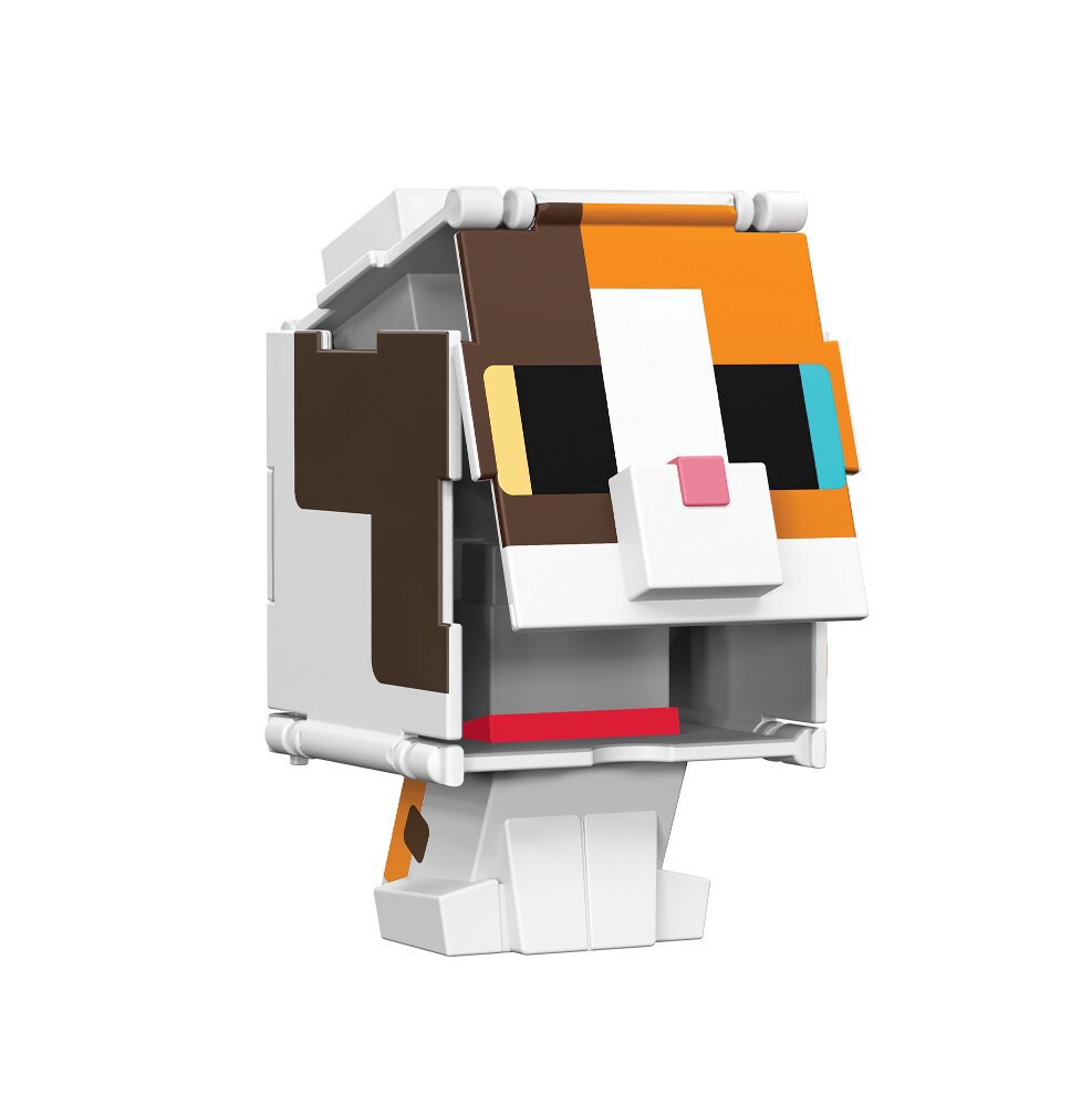 slide 2 of 6, Minecraft Flippin' Figs Collectible Figures, Assorted, 1 ct