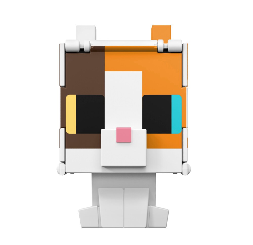 slide 3 of 6, Minecraft Flippin' Figs Collectible Figures, Assorted, 1 ct