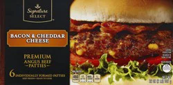 Signature Select Angus Beef Patties 6 ea