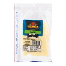 Tropical Natural Cheese Swiss Slices