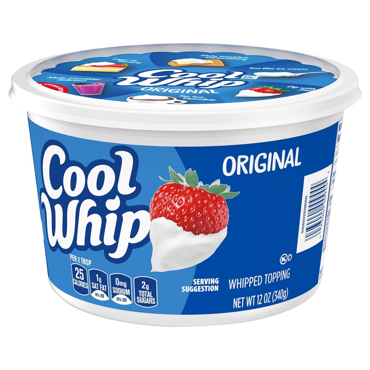 slide 8 of 9, Cool Whip Original Whipped Topping, 12 oz Tub, 12 oz