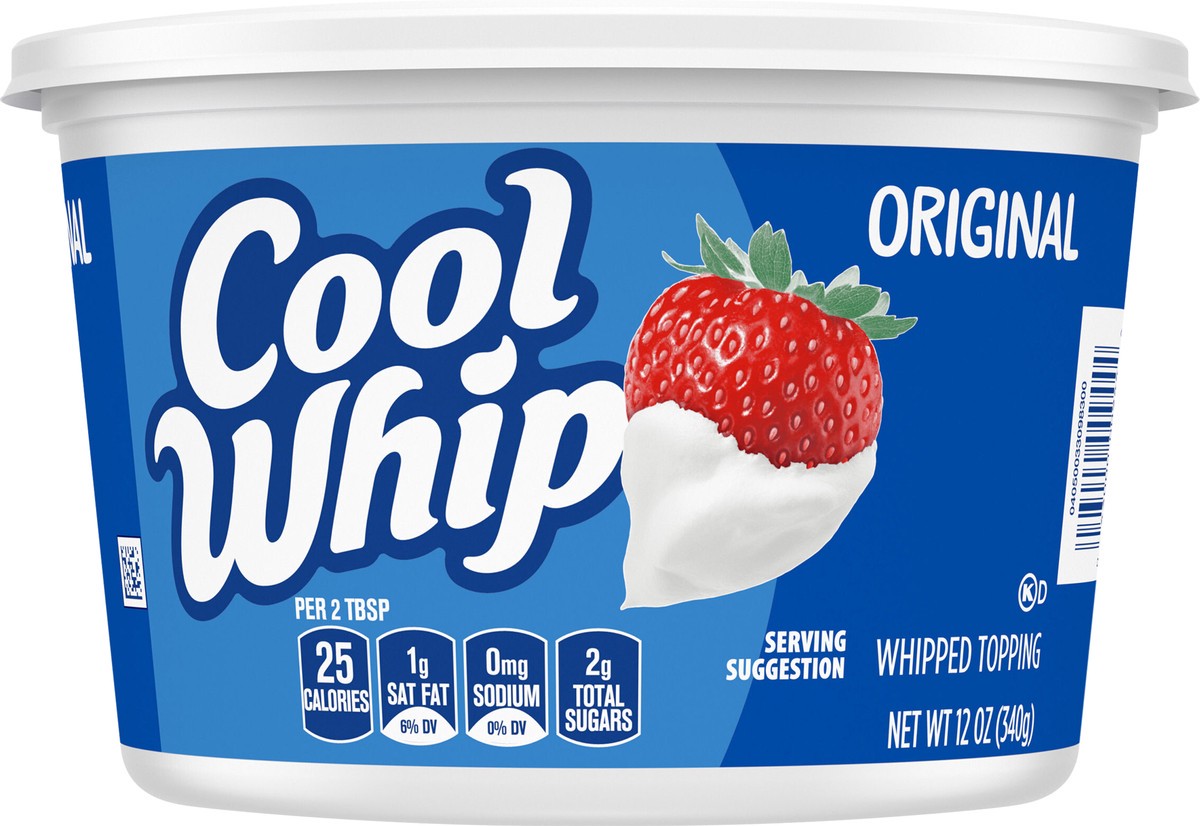 slide 4 of 9, Cool Whip Original Whipped Topping, 12 oz Tub, 12 oz