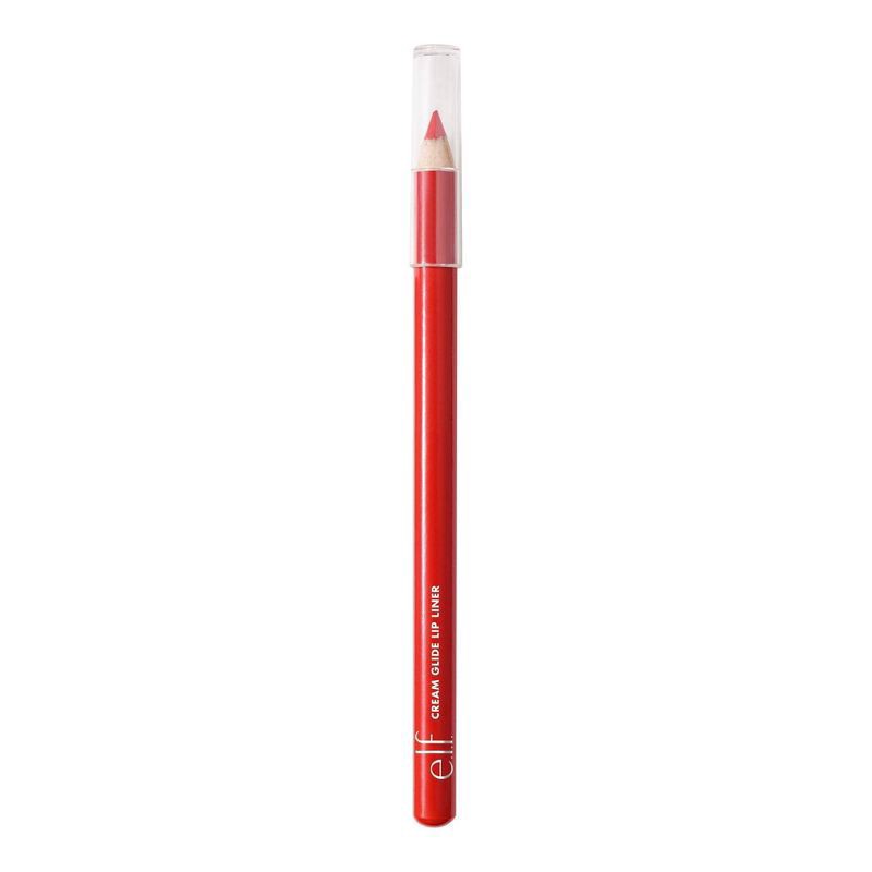 slide 2 of 12, e.l.f. Cream Glide Lip Liner - Red Receipt - 0.03oz, 0.03 oz