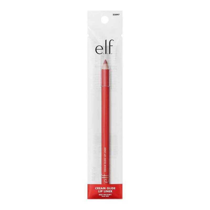 slide 12 of 12, e.l.f. Cream Glide Lip Liner - Red Receipt - 0.03oz, 0.03 oz