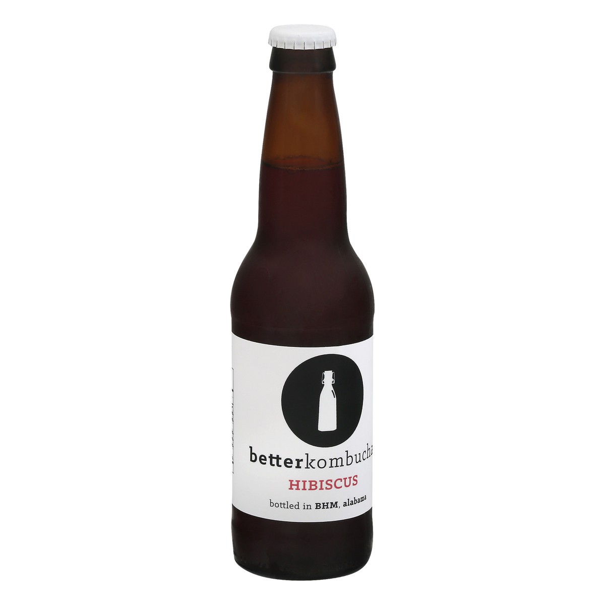 slide 10 of 10, BetterKombucha Hibiscus Kombucha - 12 oz, 12 oz