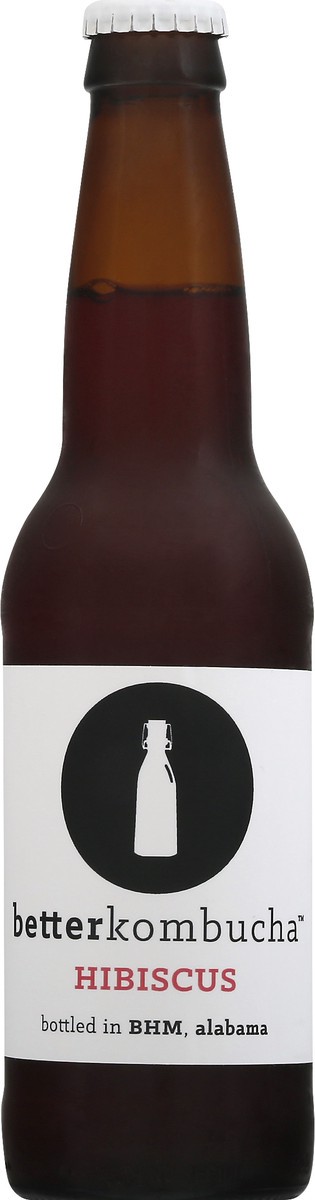 slide 1 of 10, BetterKombucha Hibiscus Kombucha - 12 oz, 12 oz