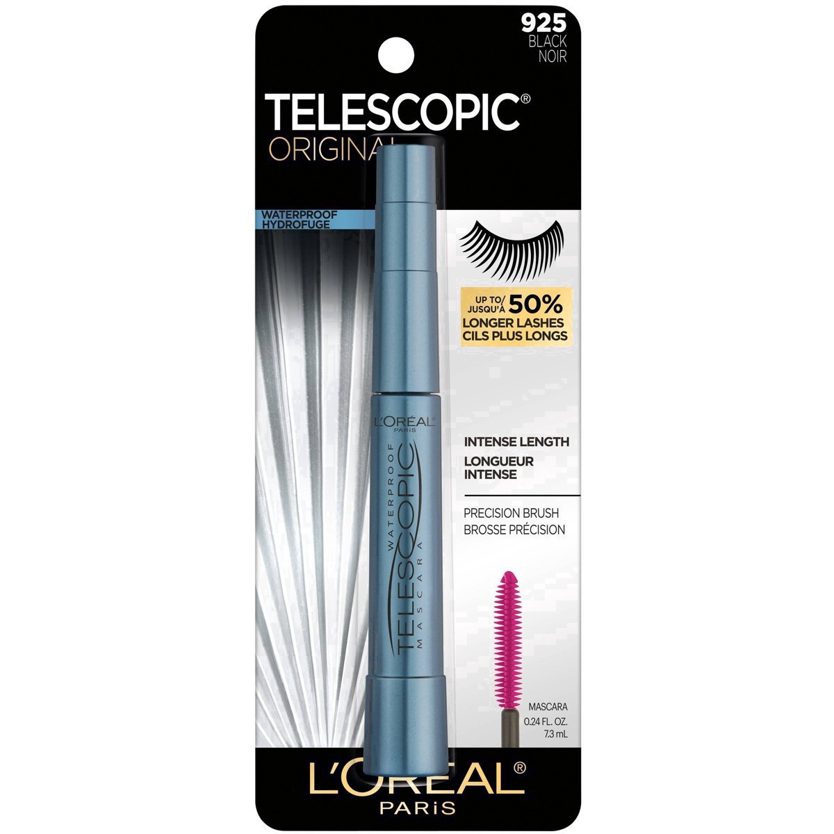 slide 32 of 35, L'Oréal L'Oreal Paris Telescopic Original Mascara - 925 Waterproof Black - 0.27 fl oz, 0.24 fl oz