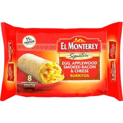 El Monterey Egg Bacon Breakfast Burrito