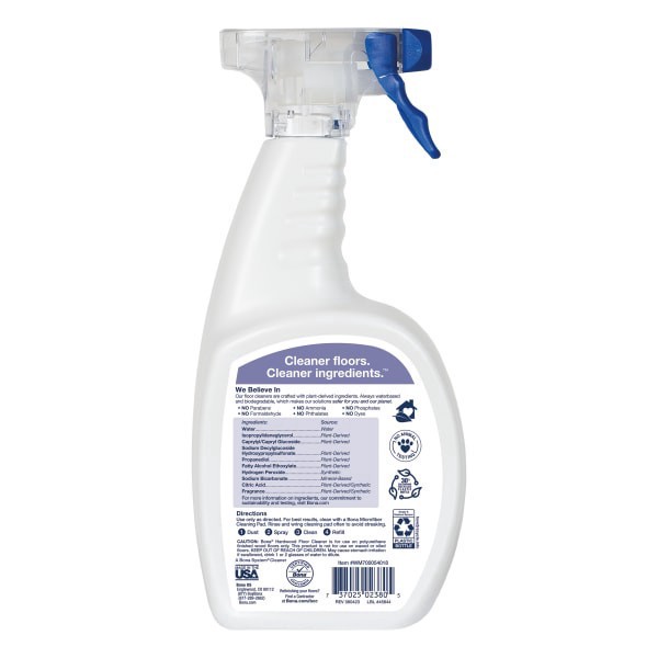 slide 2 of 5, Bona Hardwood Lavender Thyme Floor Cleaner 32 fl oz, 22 fl oz
