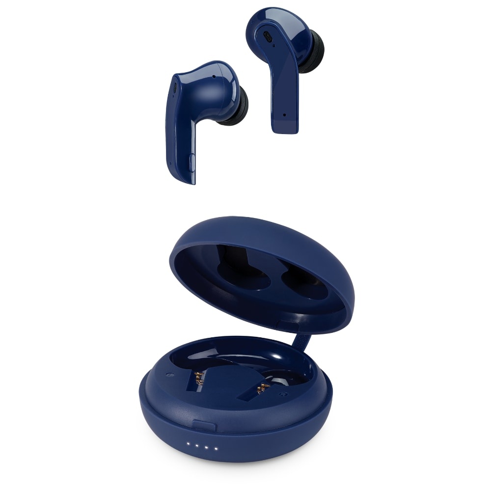 slide 1 of 1, iLive Noise Cancelling True Wireless Earbuds - Blue, 1 ct