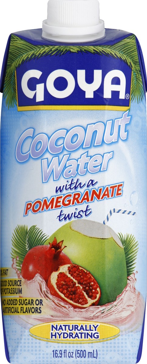 slide 3 of 4, Goya Coconut Water With A Pomegranate Twist - 16.9 oz, 16.9 oz