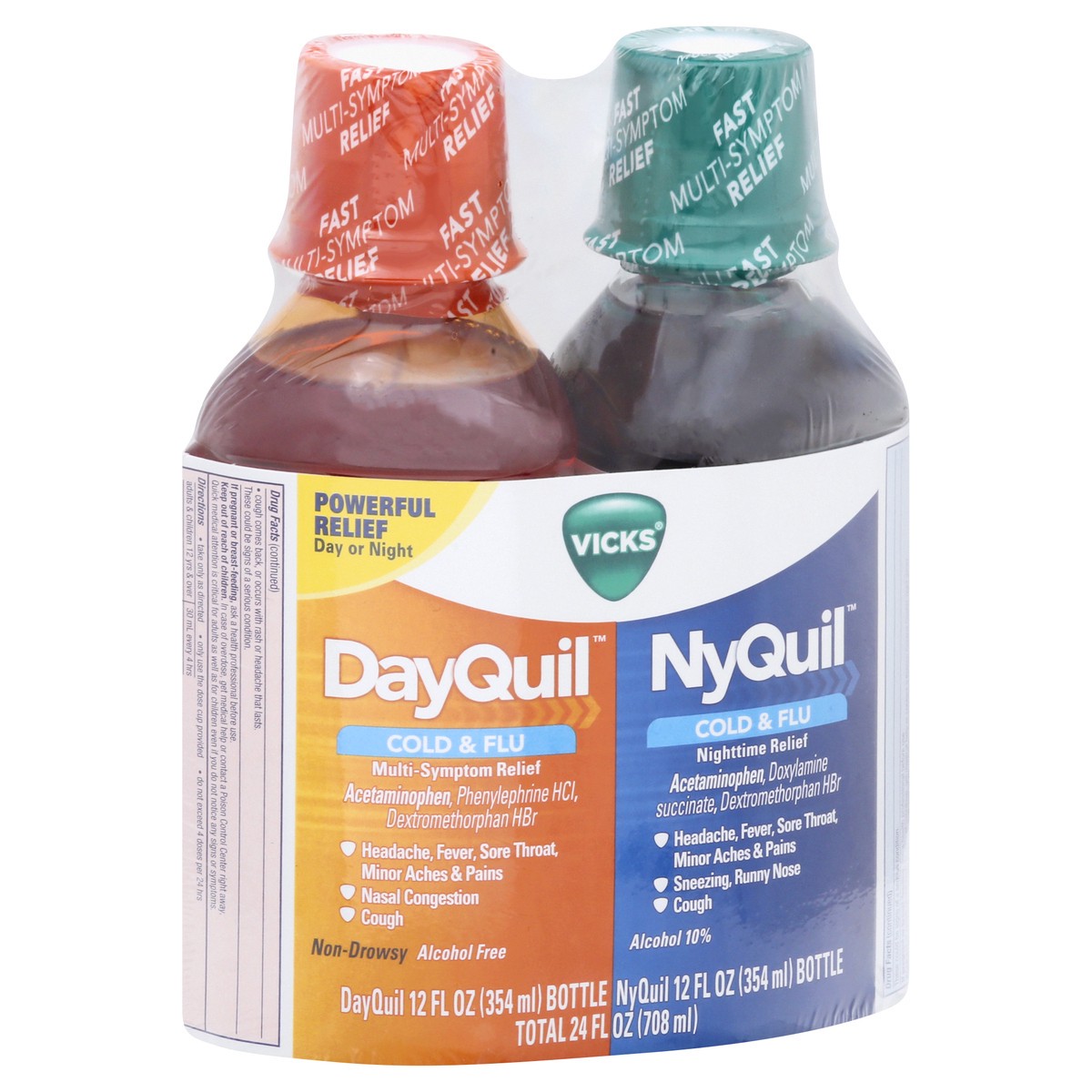 slide 8 of 9, Vicks DayQuil/NyQuil Cold & Flu 2 ea, 2 ct