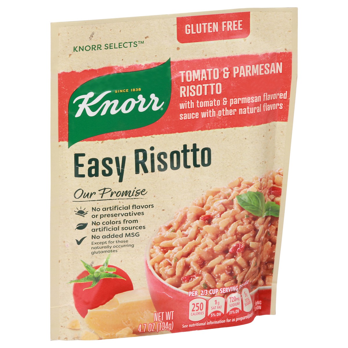 slide 7 of 9, Knorr Selects Easy Risotto Tomato & Parmesan Risotto, 4.7 oz, 4.7 oz