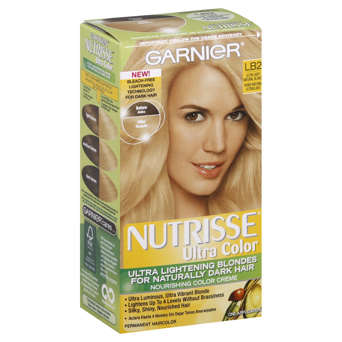 slide 3 of 5, Garnier Permanent Haircolor 1 ea, 1 ct