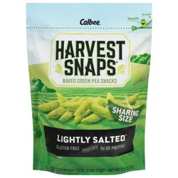 Harvest Snaps Baked Lightly Salted Green Pea Snacks Sharing Size - 8.5 oz