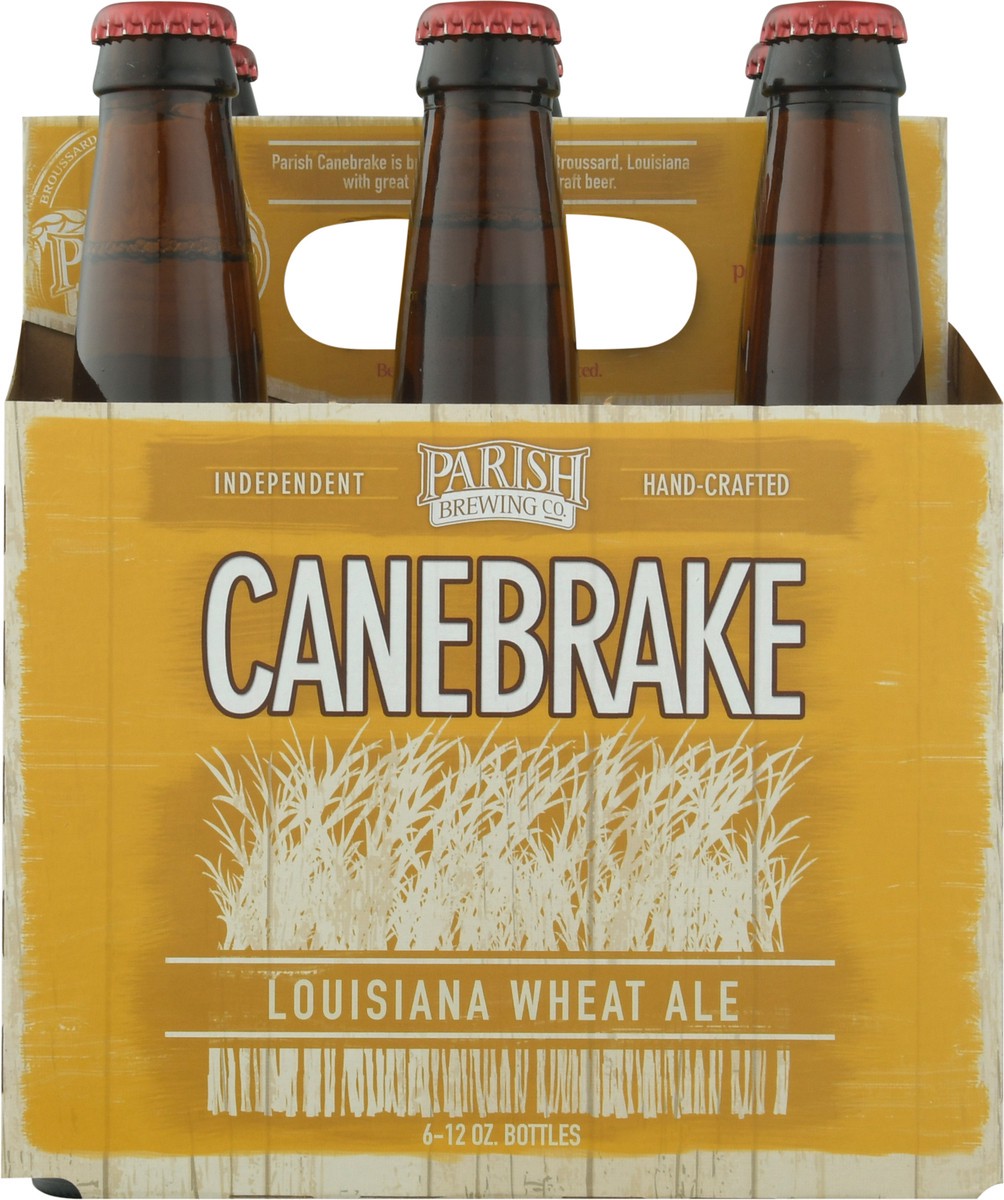 slide 2 of 12, Parish Brewing Ale, Wheat, Louisiana, Canebrake, 6 ct; 12 oz