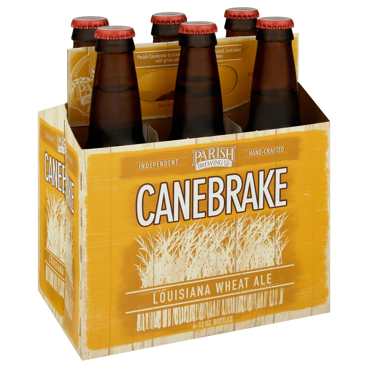 slide 5 of 12, Parish Brewing Ale, Wheat, Louisiana, Canebrake, 6 ct; 12 oz