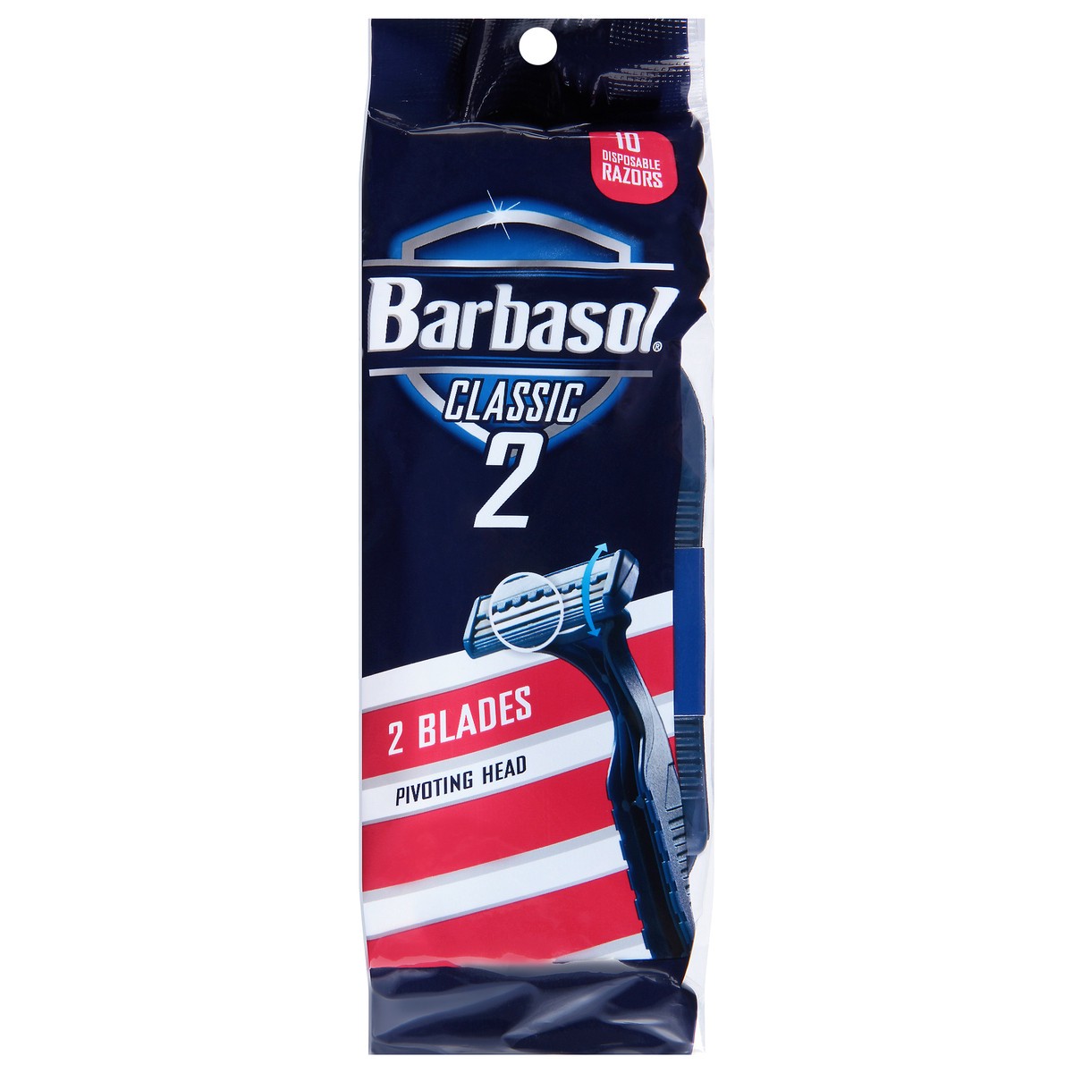 slide 1 of 9, Barbasol Razors, 10 ct