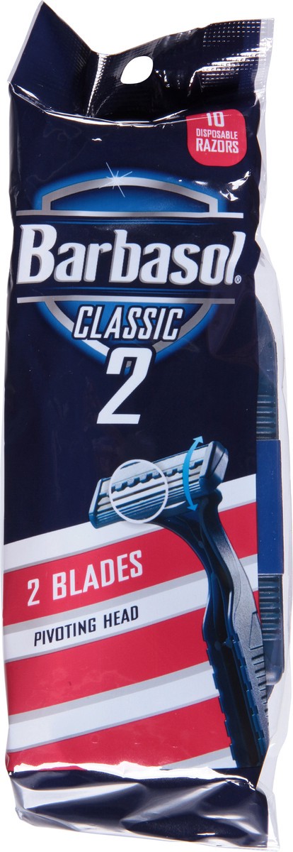 slide 5 of 9, Barbasol Razors, 10 ct