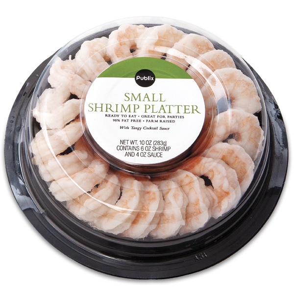 slide 1 of 1, Publix Small Shrimp Platter, 10 oz