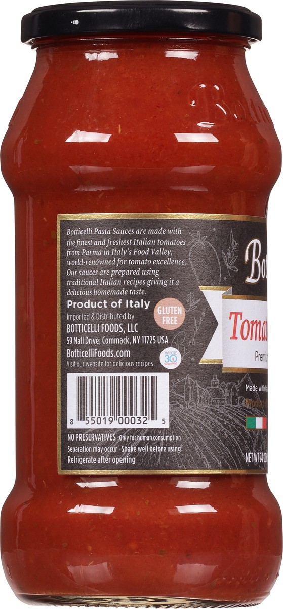 slide 8 of 9, Botticelli Tomato & Basil Premium Pasta Sauce, 24 oz