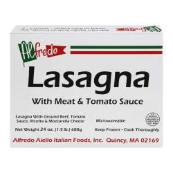 BAKED GOODS- DSD Alfredo Meat Lasagna