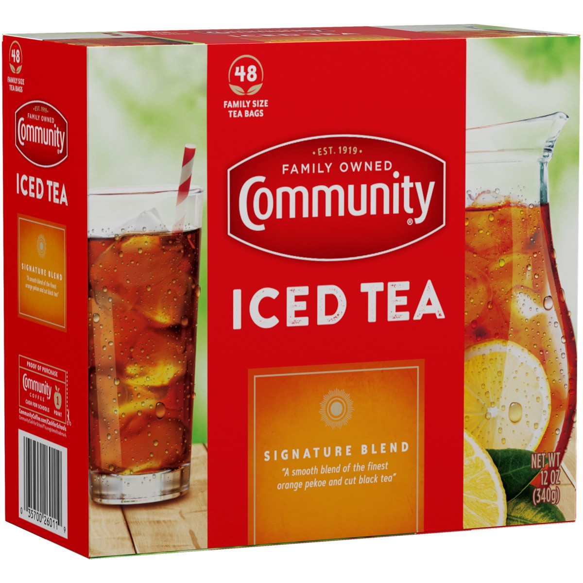 slide 3 of 10, Community Coffee Quart Size Tea Bags - 48 ct, 48 ct