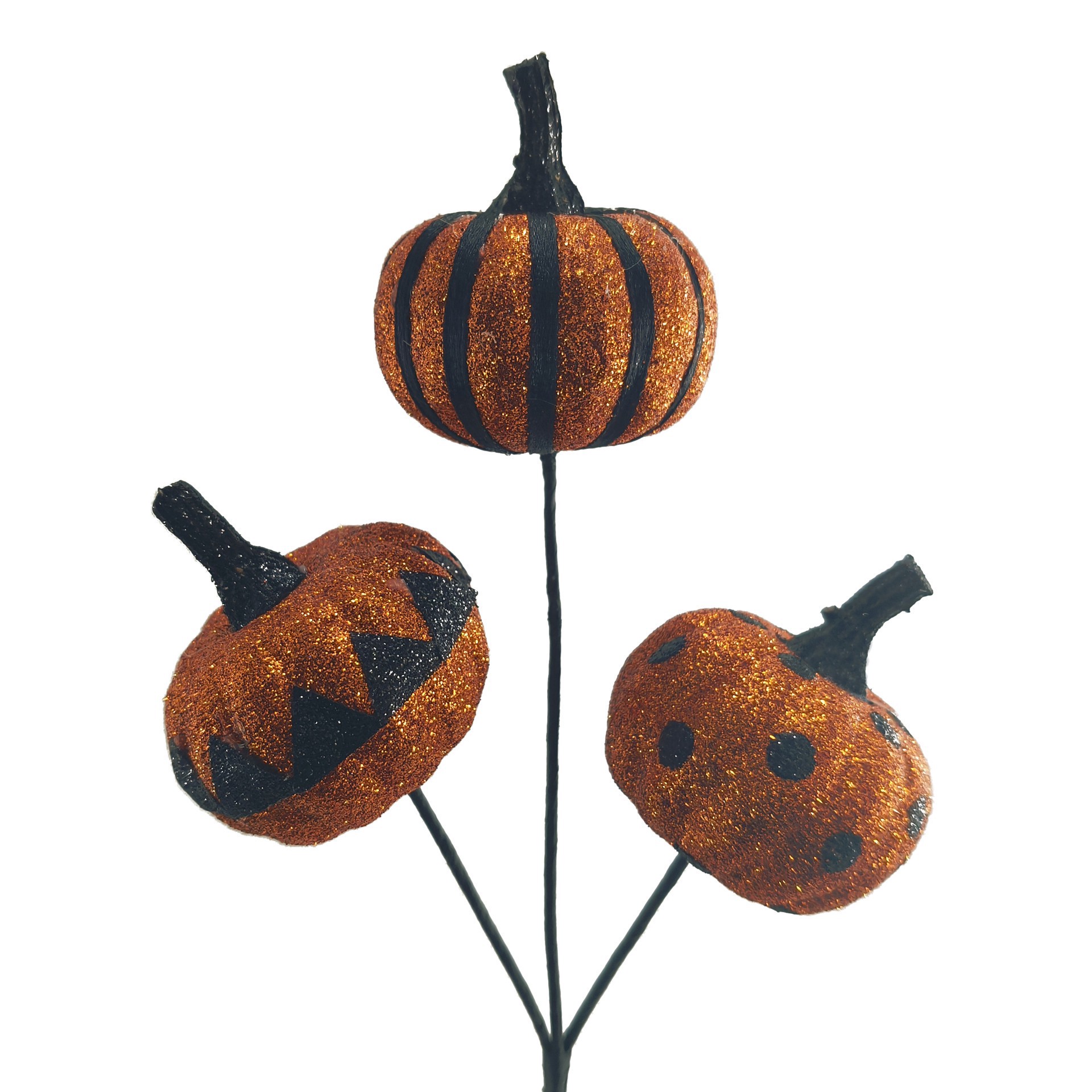 slide 3 of 3, 10" Halloween Pumpkin Pick By Ashland, 10 in