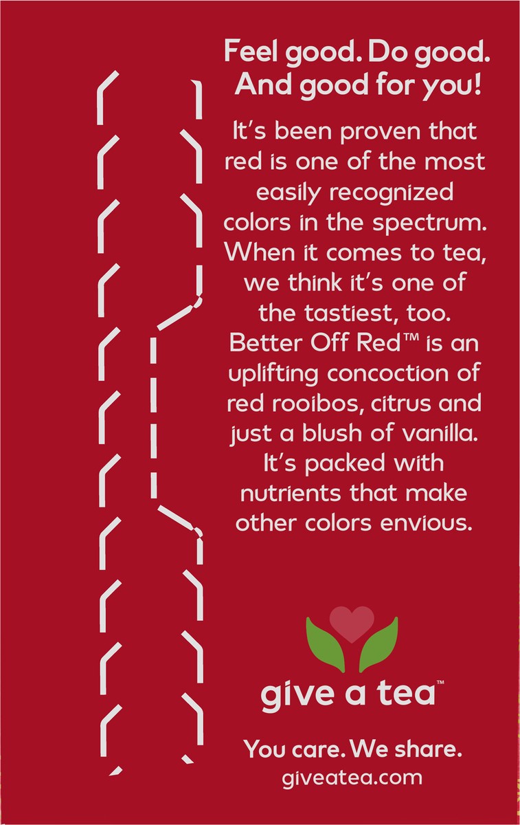 slide 2 of 8, NOW Better Off Red™ Rooibos Tea - 24 Tea Bags, 24 ct