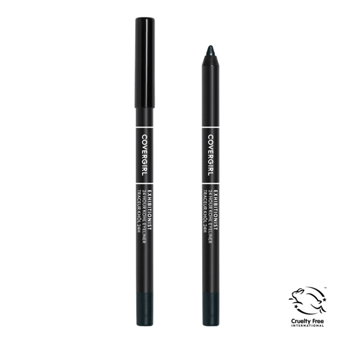 slide 1 of 1, Covergirl Exhibitionist Khol Liner Black, 0.04 oz