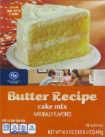 slide 1 of 1, Kroger Butter Recipe Cake Mix, 16.5 oz