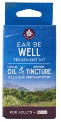 WishGarden Herbs Ear Be Well For Kids + Mullein Flower Ear Oil Kit