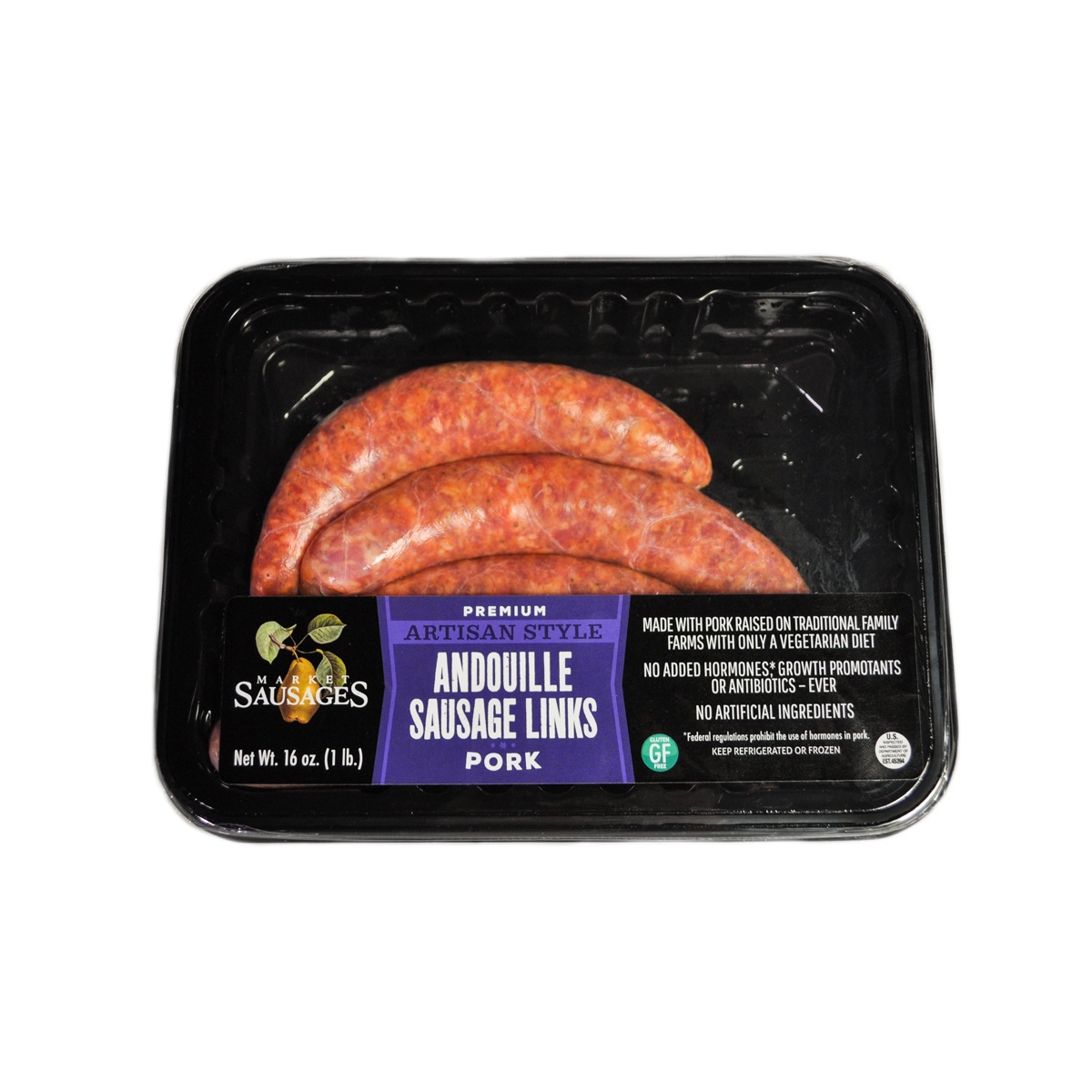 slide 1 of 1, Kowalski's Fresh Andouille Sausage, 16 oz