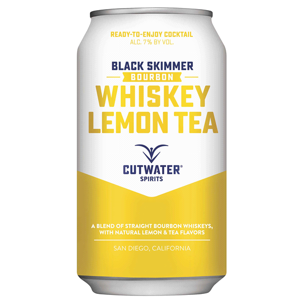 slide 1 of 1, Cutwater Spirits Whiskey Lemon Tea, 12 fl oz