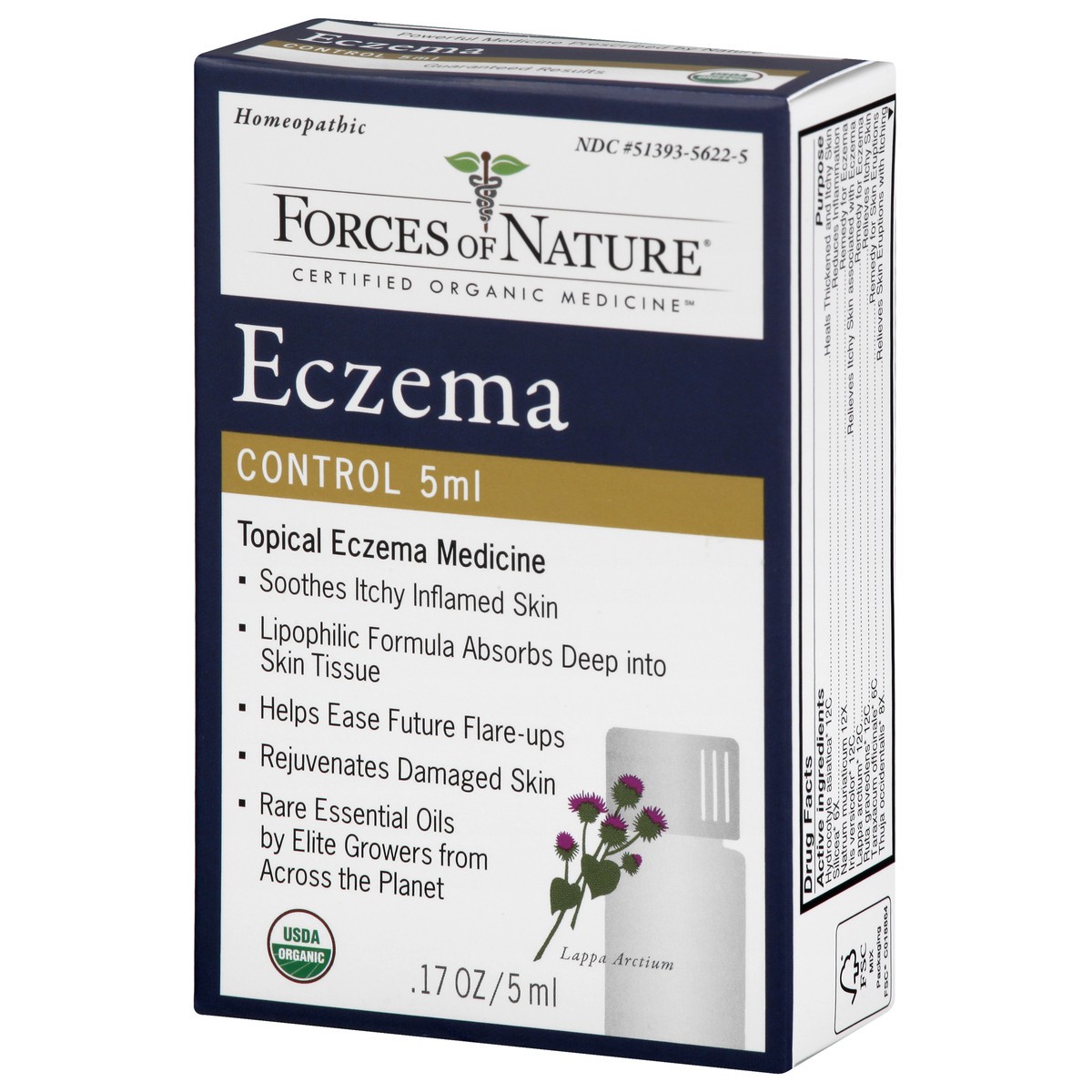 slide 4 of 11, Forces of Nature Force Of Nature Eczema Control, 0.17 oz