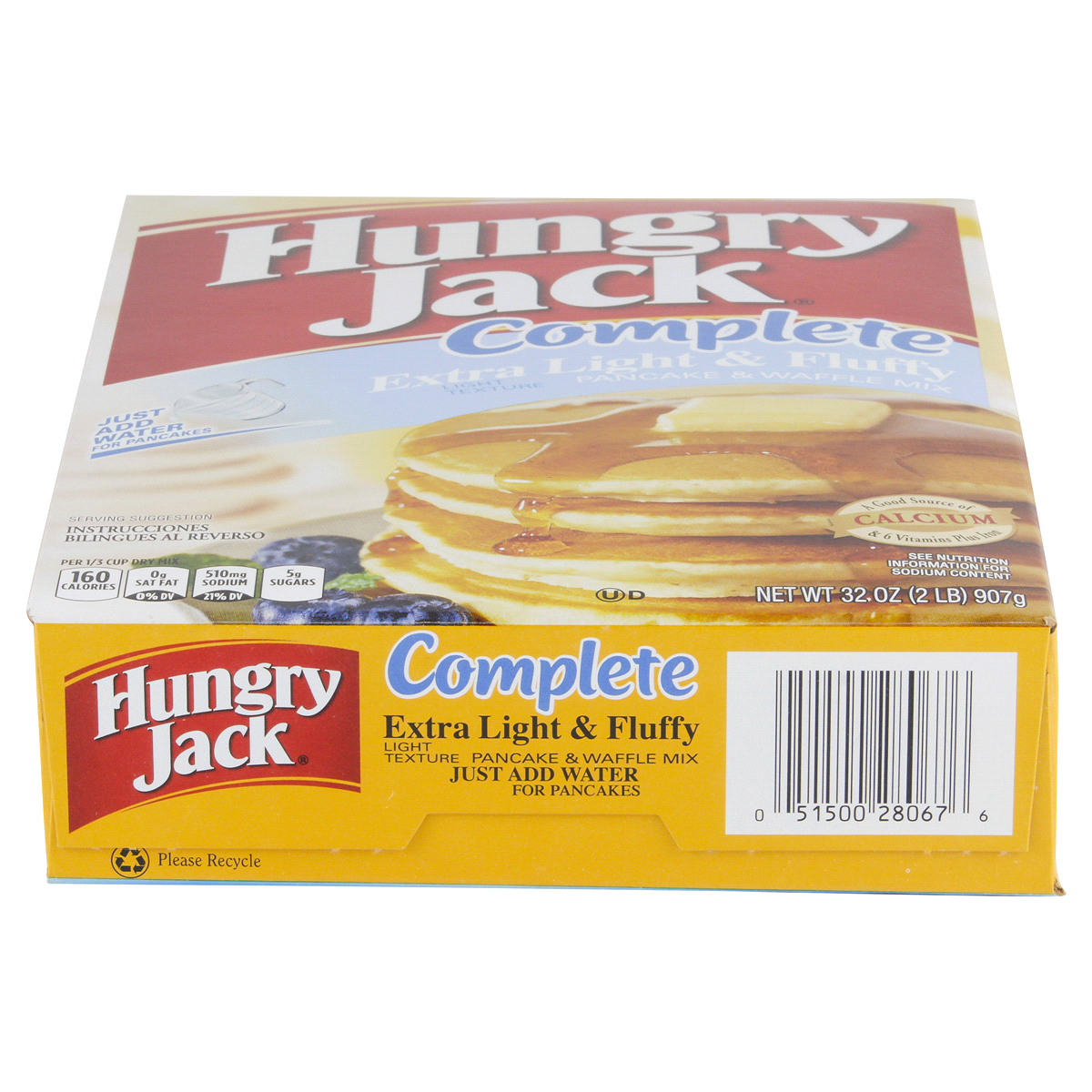 slide 5 of 9, Hungry Jack Complete Extra Light & Fluffy Pancake Mix, 32 oz