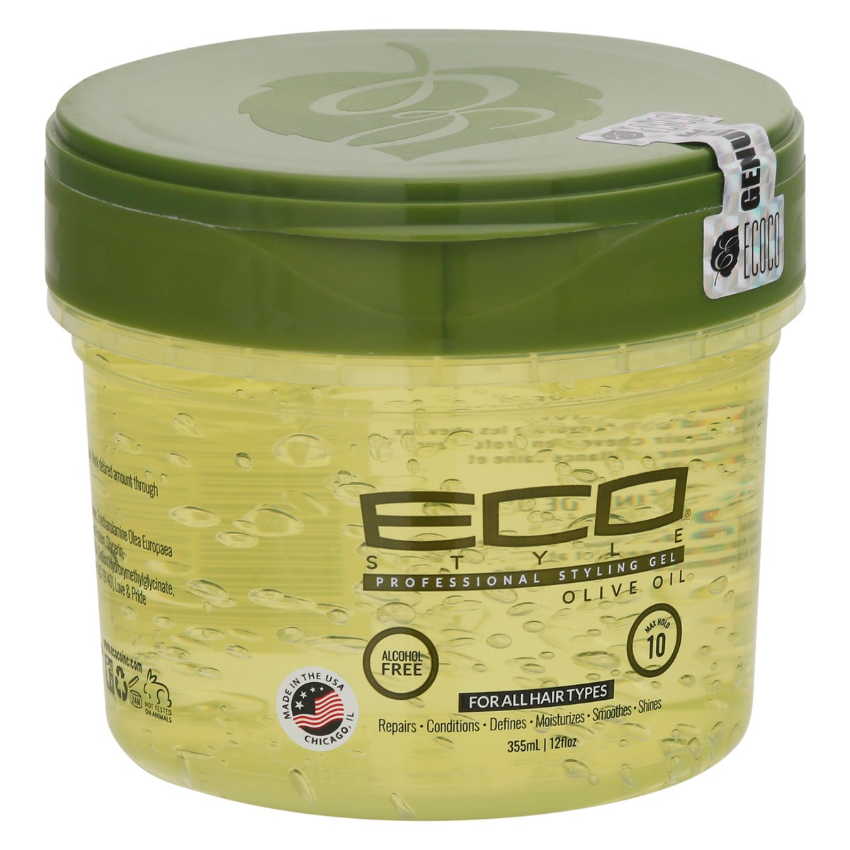 slide 2 of 9, Eco Styler Olive Oil Professional Styling Gel 355 ml, 12 oz