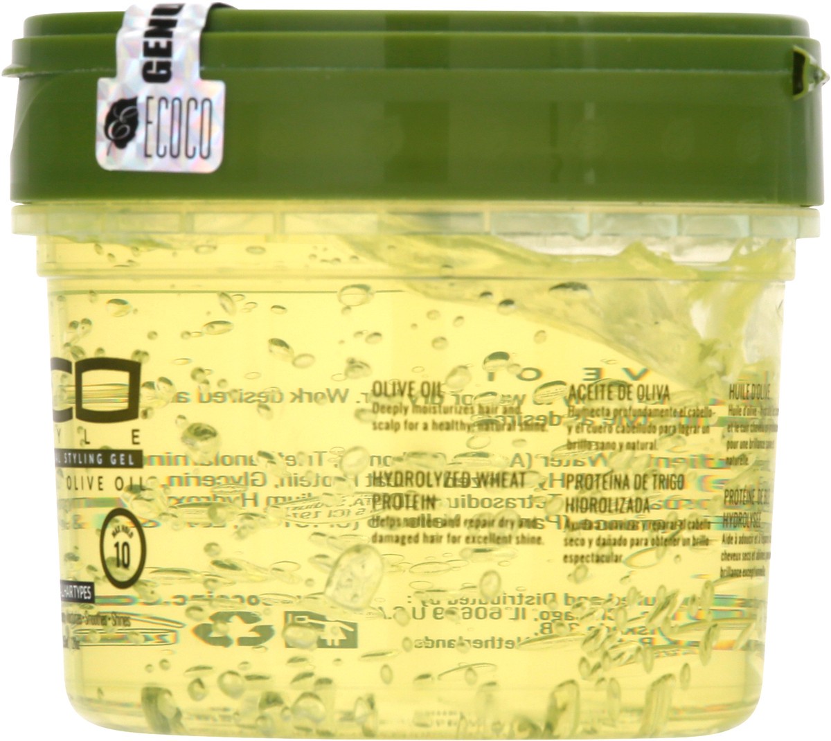slide 8 of 9, Eco Styler Olive Oil Professional Styling Gel 355 ml, 12 oz