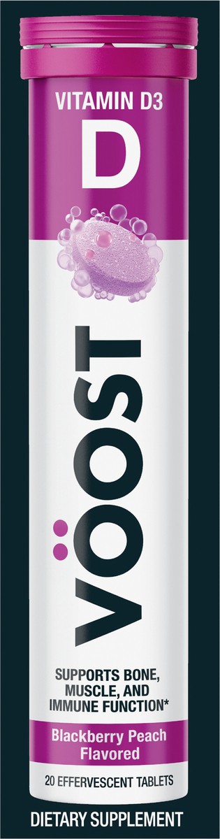 slide 2 of 2, Voost Blackberry Peach Men's Multi-Vitamin Flavored Effervescent Tablets, 20 ct