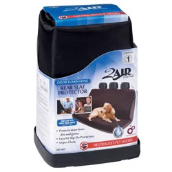 2Air 1pc Custom Rear Seat Pet Protector - Black