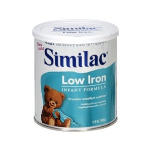 slide 1 of 1, Similac Powder Low Iron, 12.9 oz