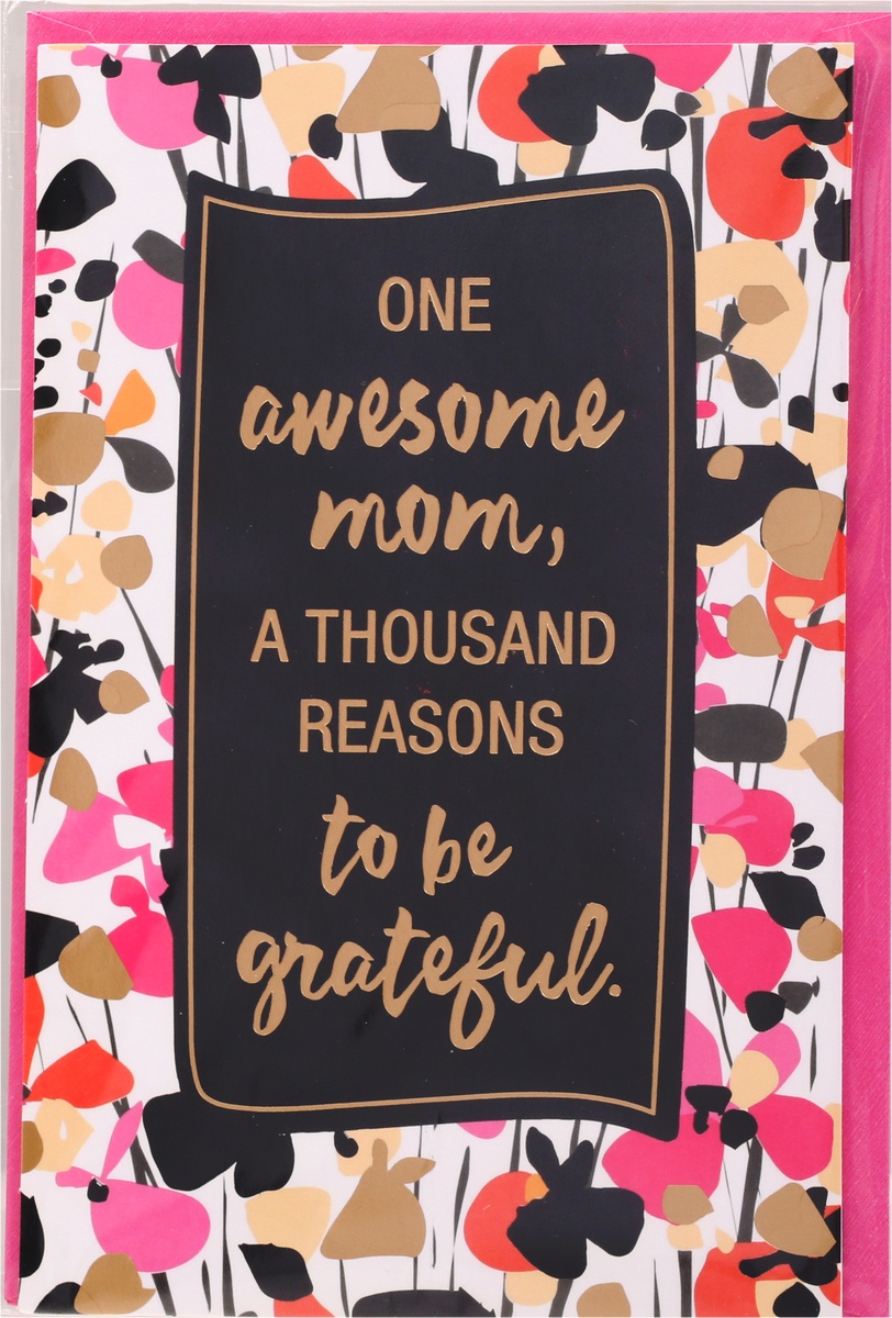 slide 7 of 9, American Greetings Birthday Card for Mom (Grateful), 1 ct