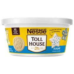 Nestle Toll House Sugar Cookie Dough Tub, Ready to Bake Cookie Dough, Oven Cookies