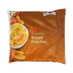Hy-vee Unsweetened Sliced Peaches