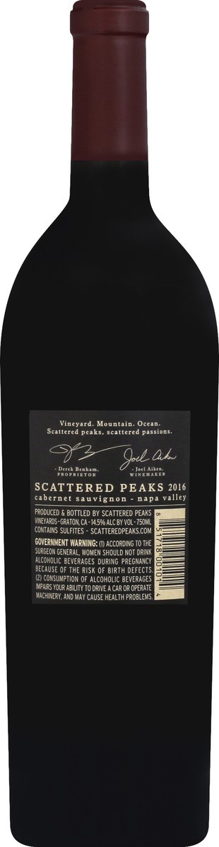 slide 6 of 6, Scattered Peaks Cabernet Sauvignon 750 ml, 750 ml